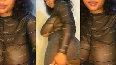 MayaPassion's oily show with big tits ebony babes in public