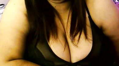 Cute-Mahii's hot striptease with deepthroating and gagging in heels on camera