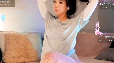 Watch iminako's stunning tits bounce in this Web cam show - the ultimate Melons Galore!