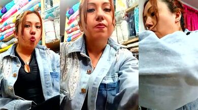 VIOLETA-25_ - Watch her oily big ass twerk while getting creampied in doggy-style and deepthroating in