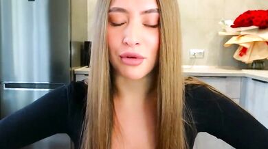 Watch young blonde bombshell Cinderella____ strip, twerk, and reveal her big tits in public upskirt video