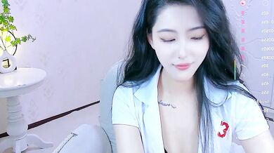 LuckyStarYou: Publicly recorded asian slut gets her tight pussy fingered & fucked in corset