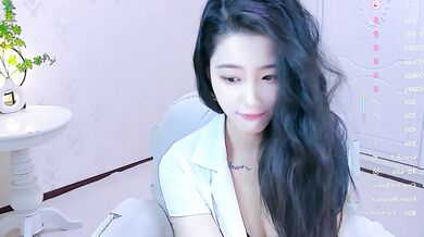 LuckyStarYou: Publicly recorded asian slut gets her tight pussy fingered & fucked in corset