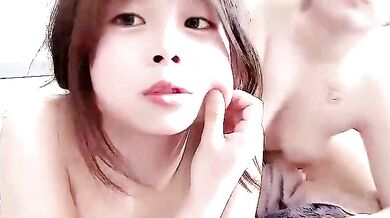 Watch Siaters19's hot yoga session with double penetration & creampies