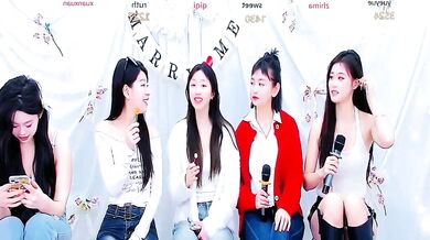 CrazyBaby Party's dirty-talky yoga-young recordable video: Young Asian & Black-Parading-!