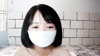 Watch Kissdy, the hot Asian cam girl, get down and dirty with her cheap milf pussy