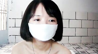 Watch Kissdy, the hot Asian cam girl, get down and dirty with her cheap milf pussy