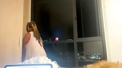 ChocolateCakeQueen's tight ass takes a deep dicking & creampie in this American-young private video