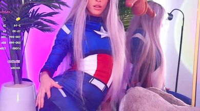 Blush Mikki's hot nudes: behind the scenes with Graceful's fiery moans