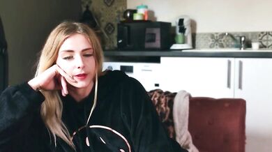 Celeste_Off strips down to her white lingerie and shows off her young tight ass