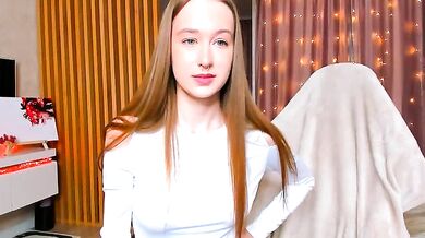 Sweett_Monica gets down & dirty with a cam2cam while showing off her small tits and giving a wet blowjob to a stranger