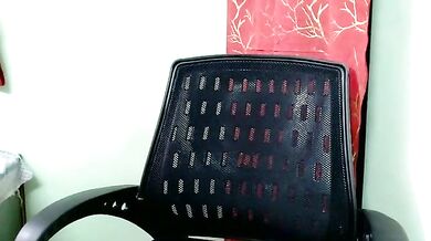 Sweet-alia's hot Indian-girl-style striptease with fingering, doggy-style & more!