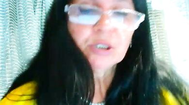 Elena7698, a Ukrainian MILF, gets wild with her dildo-or-vibrator in upskirt-anal roleplay