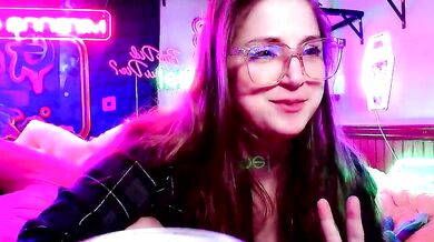 Mirannacult strips and teases with big-nipples and games in this hot white-girl striptease video