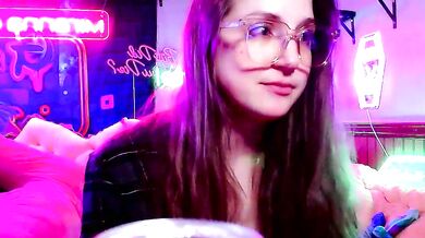 Mirannacult strips and teases with big-nipples and games in this hot white-girl striptease video