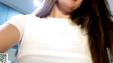 Astonishing model Enchanting Graceful bust Astonishing babe tootightwithbra's naked bosom