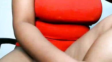 VR_here_4U's young pussy gets a rough spanking & messy creampie in this steamy foot fetish video