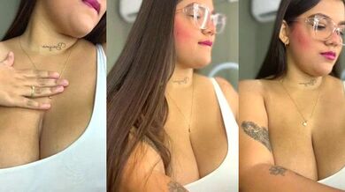 Michellesexxy's oily camel-toe blowjob & dirty talk will make you want to stroke your cock