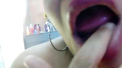 Denic_1's steamy creampie-mature session - Big-ass, black-haired Latina, and doggy-style