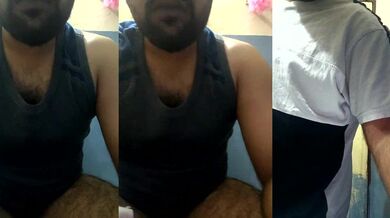 Watch 13lusty humiliate herself with a black-haired massage and dirty talk