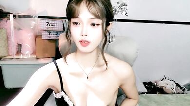 Watch as young Asian-Jerk-off-instruction gets her luxury private pussy pounded in doggy-style on cam2cam