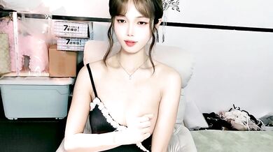 Watch as young Asian-Jerk-off-instruction gets her luxury private pussy pounded in doggy-style on cam2cam