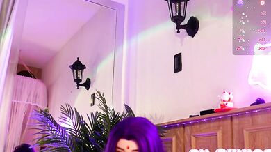 Sonnie_: A petite, middle-aged, and costumed teen with a hairy pussy and a flair for striptease