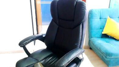 Ixchel_Anaid's Hairy Latina MILF Feet Get Spanked & Deepthroated in Intense Interactive Toy Session