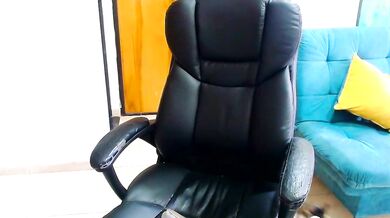 Ixchel_Anaid's Hairy Latina MILF Feet Get Spanked & Deepthroated in Intense Interactive Toy Session