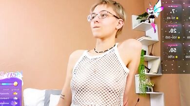 Watch SharlieWellla's most-affordable role-play with her young pussy and ass