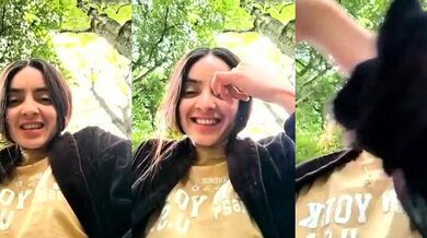 Sam_Sara records herself giving a sloppy public blowjob and a wet ass-to-mouth ride with a young colombian on cam