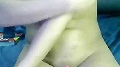 BusraYilmazz goes wild with her toys and gets a big creampie in her young ass