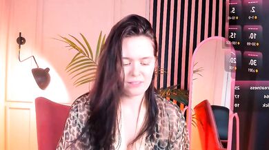 Enviable beauty with massive dildo enjoys a steamy cam session with Nabichan