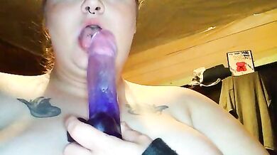 MsWetWetJones goes wild with her big tits and wet mouth in this intense interracial video