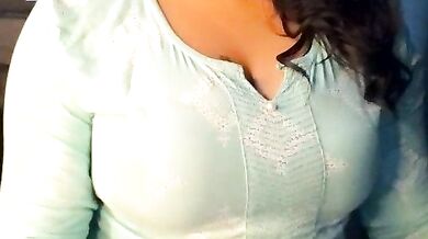 Interactive POV: Trezza flaunts her curves and flashes her tits in public upskirt video