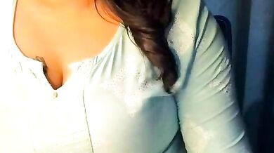 Interactive POV: Trezza flaunts her curves and flashes her tits in public upskirt video