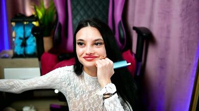 Petite RachelRave enjoys anal play with a vibrator & dildo in public