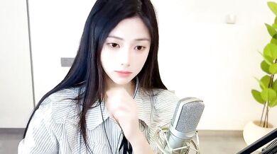 Watch HaagenDazs_ - the curvy-asian cam girl with big tits - indulge in steamy office sex