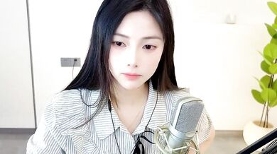 Watch HaagenDazs_ - the curvy-asian cam girl with big tits - indulge in steamy office sex