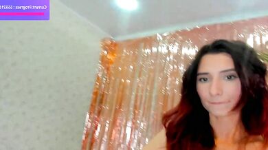 Crystalnut's captivating curves and perfect tits - naked video