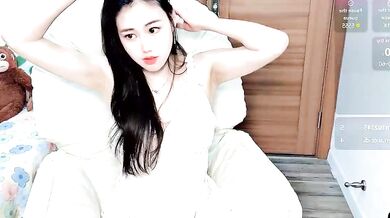 Lili-Baobei's Asian-Younger facefucked in a topless shower & squirts like a fountain