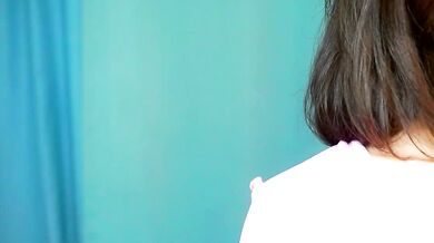 coventinaashfield's stunning body is irresistible to a young man on cam