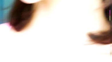 VeronaCritchlow, a trimmed-asian yoga-teens, gets naughty with a stranger's hard cock