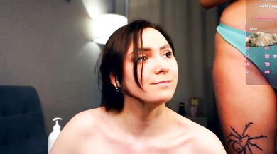 JettaFitch - Sexy Brunette Student with Pierced Elbows Gets Spanked and Pounded with Dildo Or Vibrator on Cam2