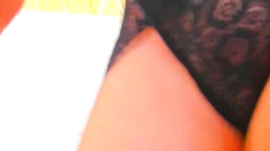 Karissia, the hot milf, gets dirty talking while fingering herself with a dildo and vibrator in public