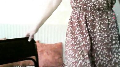 MarieODahliaS strips down & pleasures herself in HD striptease