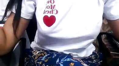 Simranjeet_kaur's Indian-style striptease with her big tits and ass in hot doggy-style action