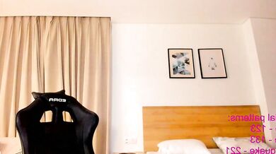 Lindamei seduces you with her sensual handjob on camera in this online video