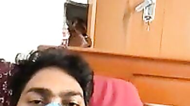 Steamy yoga session with a young and oiled-up Tamil_india_couples_