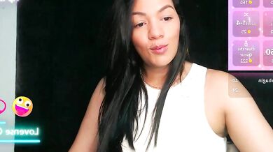 Horny_mami12 records herself getting creampied in a petite Latin romp